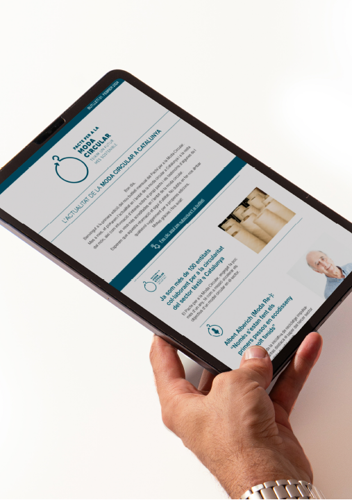 Newsletter Pacte per a la moda circular